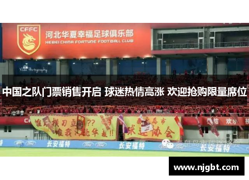 中国之队门票销售开启 球迷热情高涨 欢迎抢购限量席位