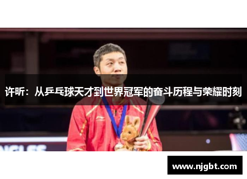 许昕：从乒乓球天才到世界冠军的奋斗历程与荣耀时刻